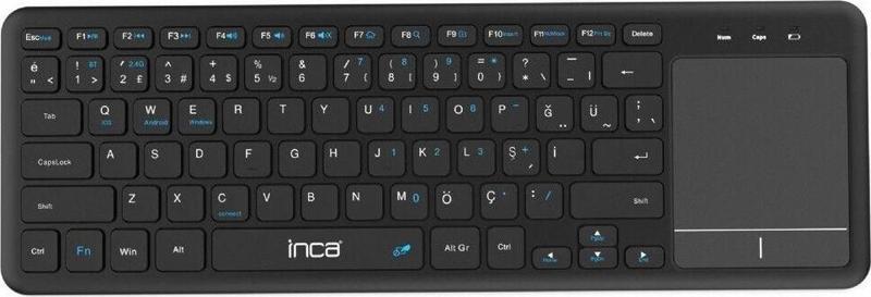 Ibk-568Bt Dual Mod Bluetooth + 2.4G Touch Pad Smart Keyboard