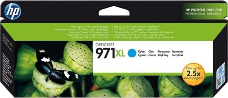 971Xl Cn626A Mavi Orjinal Kartuş / Officejet Pro X476 / Pro X451 / Pro X551 / Pro X576 Kartuş