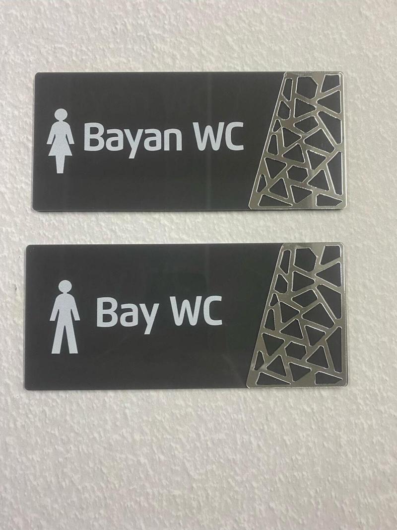 Antrasit Silver Pattern Seri Wc Yönlendirme Seti