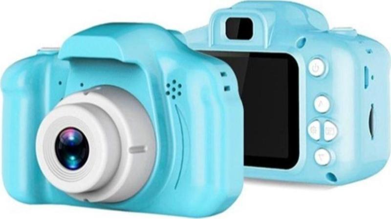 Mini 1080P Çocuklar Için Dijital Fotoğraf Makinesi-Oyun,Video,Filtre-Son Versiyon