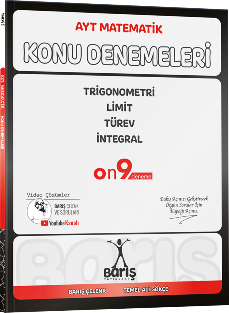 Barış Çelenk AYT Matematik Trigonometri Limit Türev İntegral Konu Denemeleri
