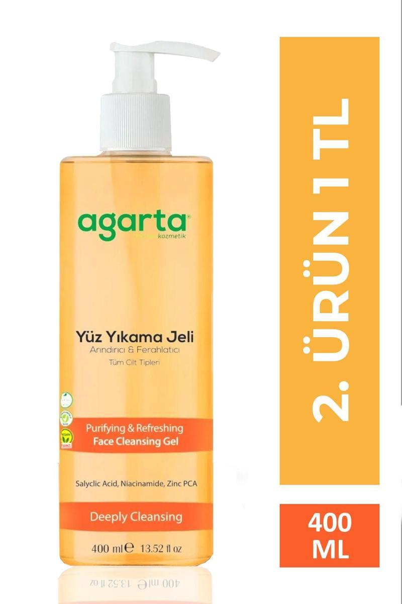 Doğal Arındırıcı Yüz Yıkama Jeli Hassas Ve Tüm Cilt Tipleri 400 Ml