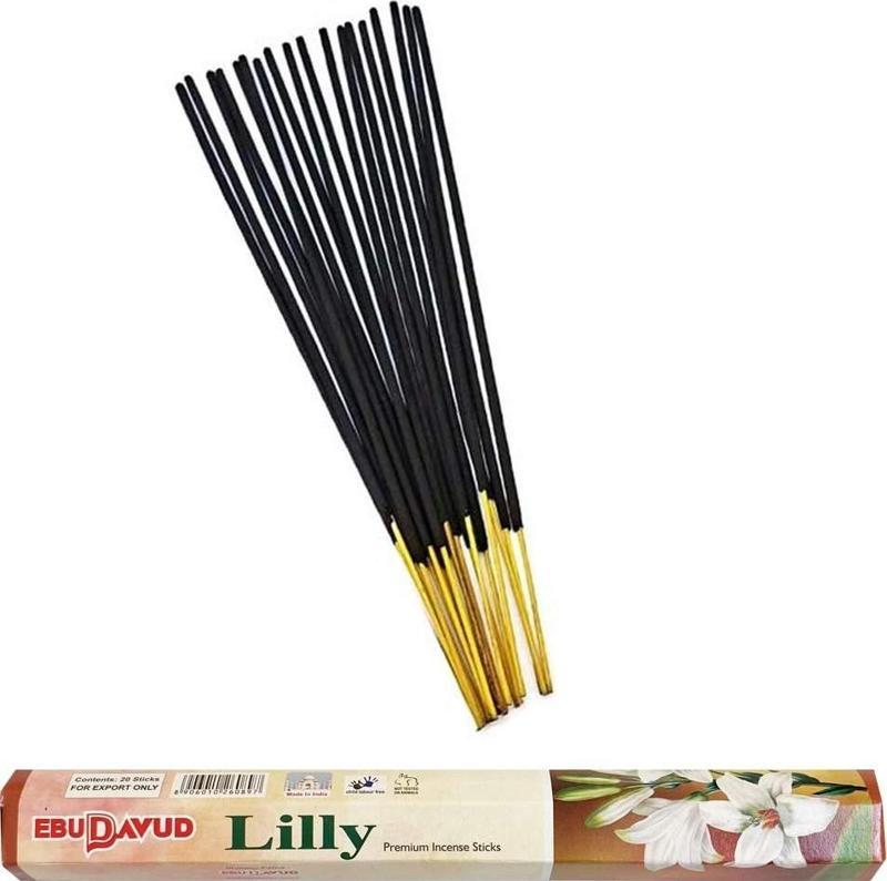 Zambak Kokusu Tütsü 20 Çubuklu Paket Lilly