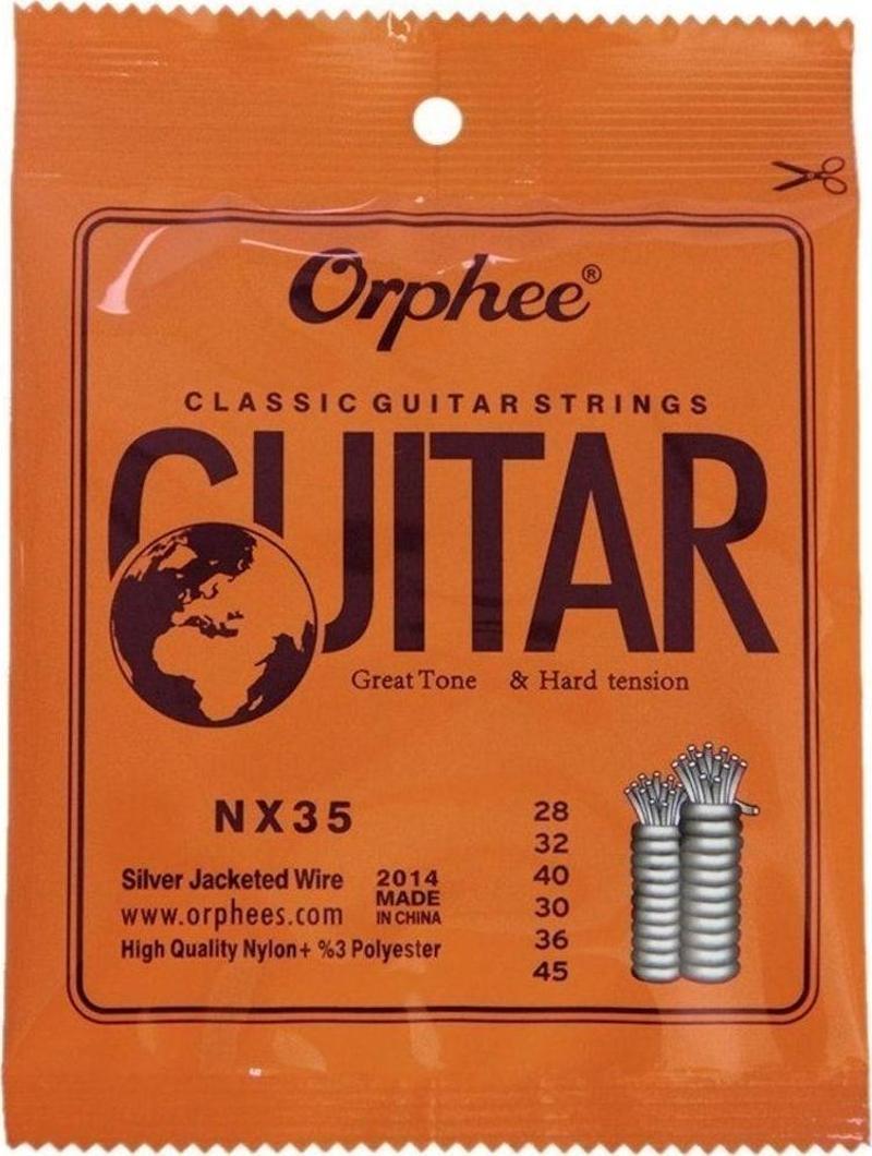 Nx35 Klasik Gitar Teli Takım Hard Tension