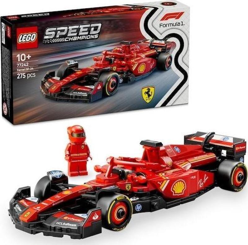 Speed Champions Ferrari Sf-24 F1 Yarış Arabası 77242 Lisanslı Ürün