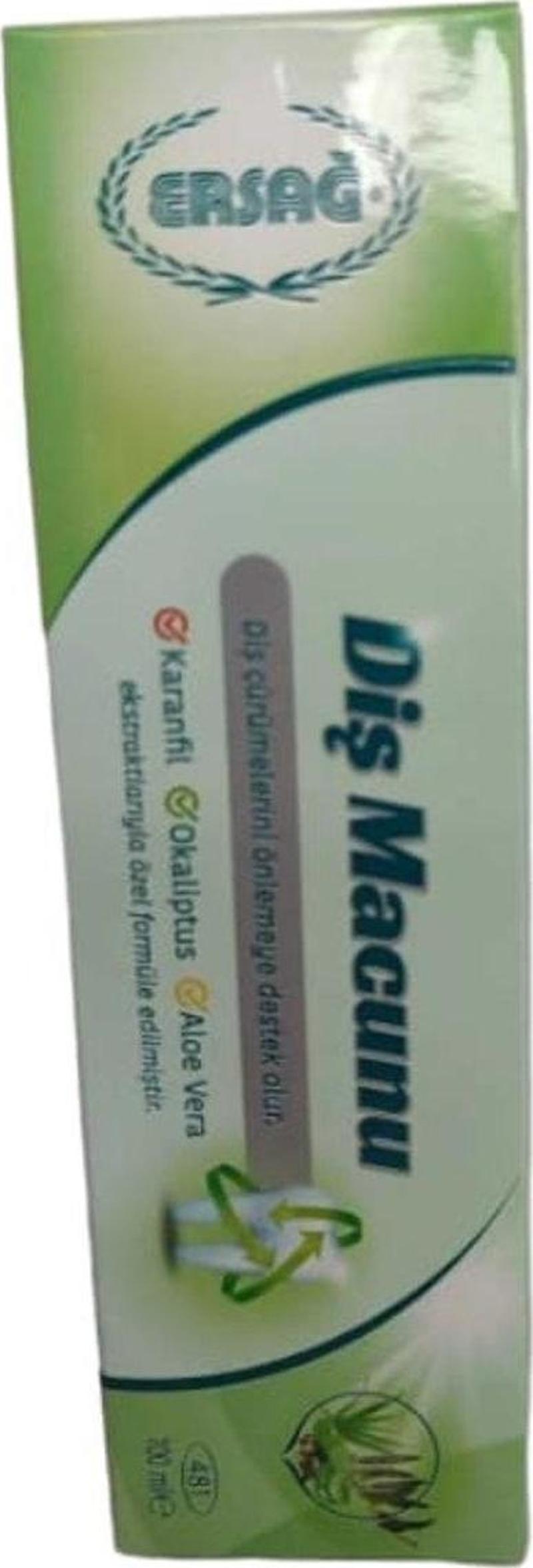 DİŞ MACUNU / KARANFİL - OKALİPTÜS - ALOE VERA 100 ML.