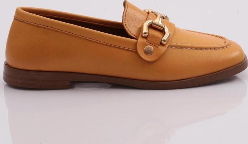 Kadın Loafer Ayakkabı Hardal 1332110