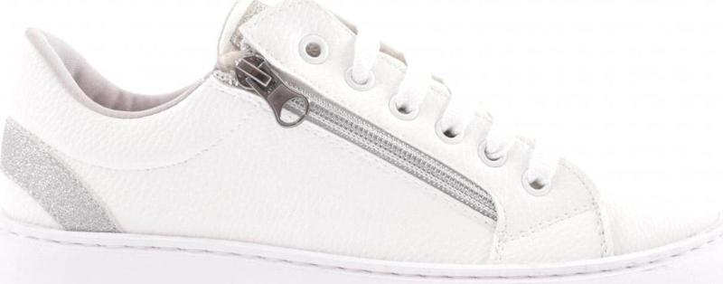 Kadın Bağcıklı Yanları Fermuarlı Sneaker Ayakkabı Beyaz Dolce 98621097
