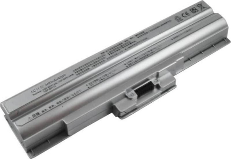 Sony  Vaio VGN-NS11M  Notebook Bataryası Pili - Silver - 6 Cell