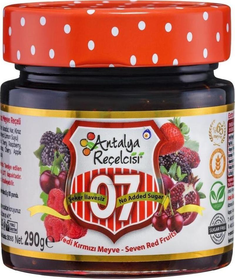 0 Şeker 7 Meyve Ulusal Reçeli 290G - Rafine Şeker Ilavesiz