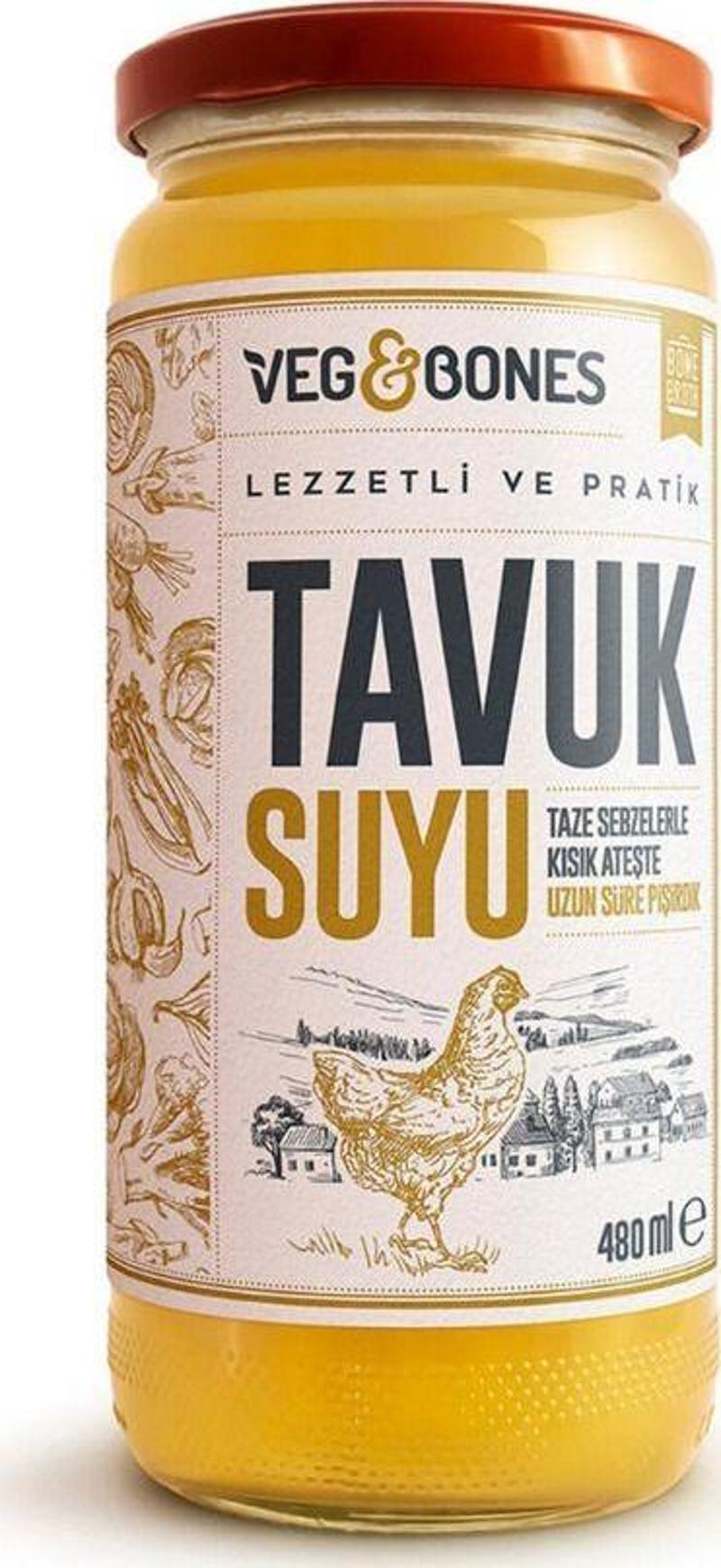 Veg Bones Tavuk Suyu 480 Ml