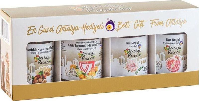 Gold Seri 4’Lü Hediye Reçel Seti