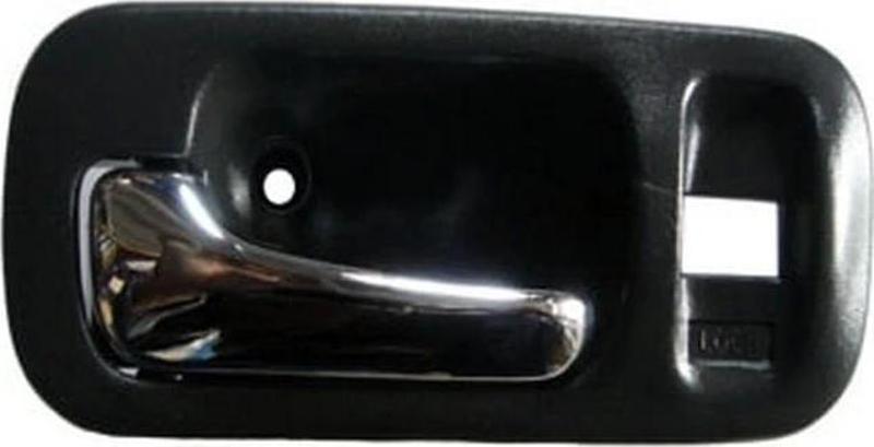 1997-2001 Honda Crv Arka Kapı İç Açma Kolu Sol Gri (Elceği Nikelajlı) (Kilitli Tip)  (Adet) (Oem No: