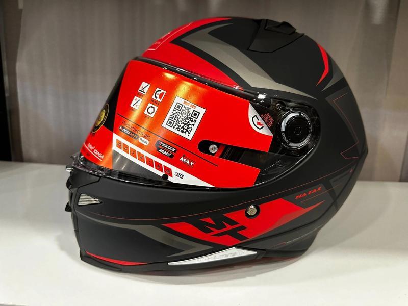 KASK MT REVENGE 2 S HATAX B5 MAT KIRMIZI
