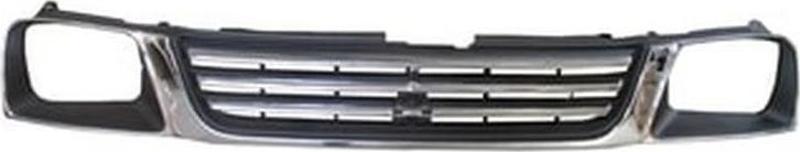 1999-2001 Mitsubishi L200 Pıck Up- Ön Panjur Nikelajlı Uzun Tip (Fpı) (Adet) (Oem No:Mr339880Y)