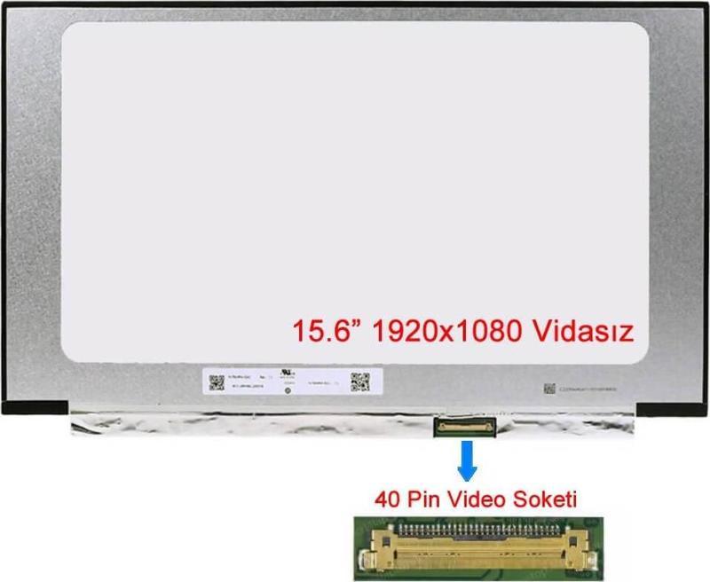 LM156LFGL03 15.6" 40 Pin Vidasız Notebook LCD Ekran