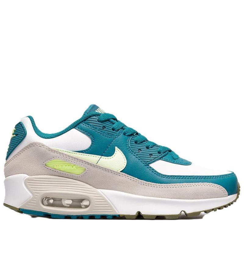 Air Max 90 Leather Iced Yeşil Kadın Spor Ayakkabı