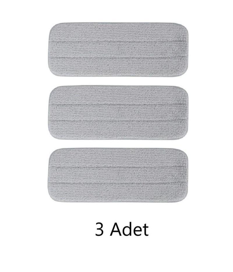 Xiaomi Deerma UYUMLU 360 Derece Dönen Su Püskürtmeli Sprey Mop Paspas Bezi 3 Adet
