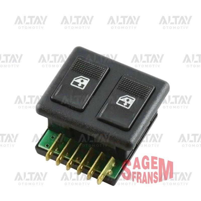 Cam Açma Düğmesi Doğan L / Uno (Çiftli) Sol (Oem No:181449680)
