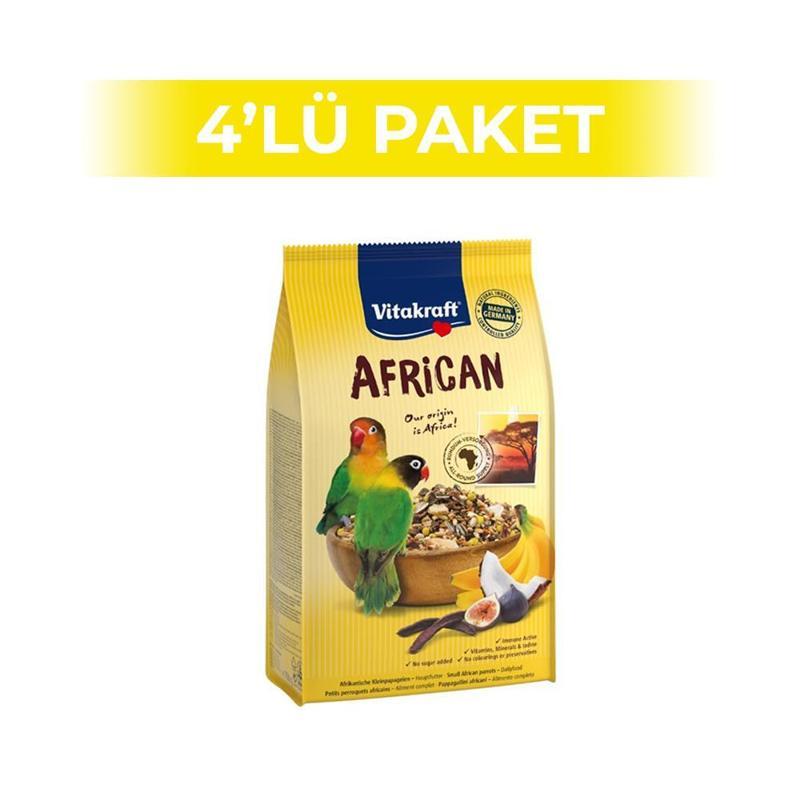 Afrika Cennet, Paraket Yemi 750 Gr 4 Adet
