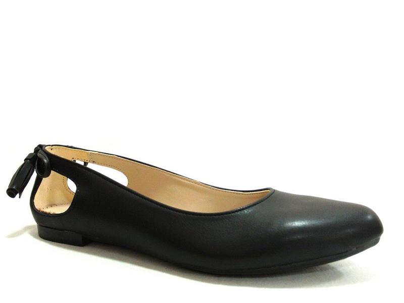 Siyah Fiyonklu Anatomik Comfort Babet