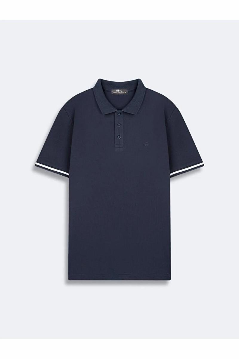 Kelebe Polo Yaka Erkek Tişört