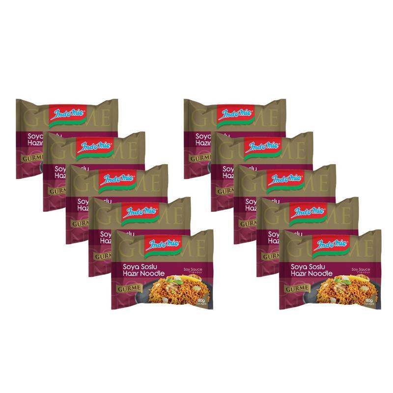 Noodle Gurme Soya Soslu 80 gr x 10 Adet