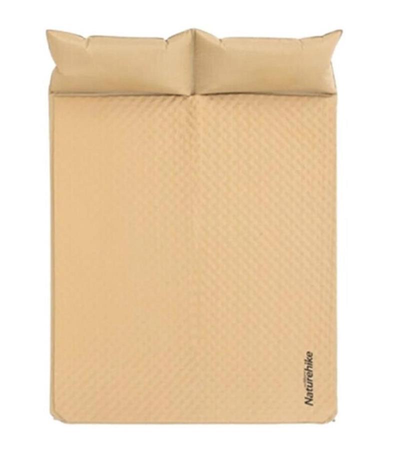 Ultralight Çift Kişilik Şişme Kamp Matı | 185*130*2.5 cm | SARI