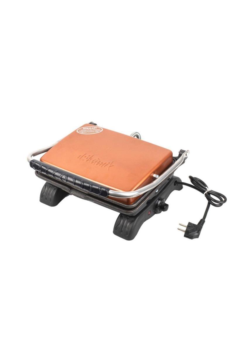 Organik Pik Demir Döküm (Kaplamasız- Anti Kansorejen ) Tost Makinası Rose Gold Türkiyede Ilk