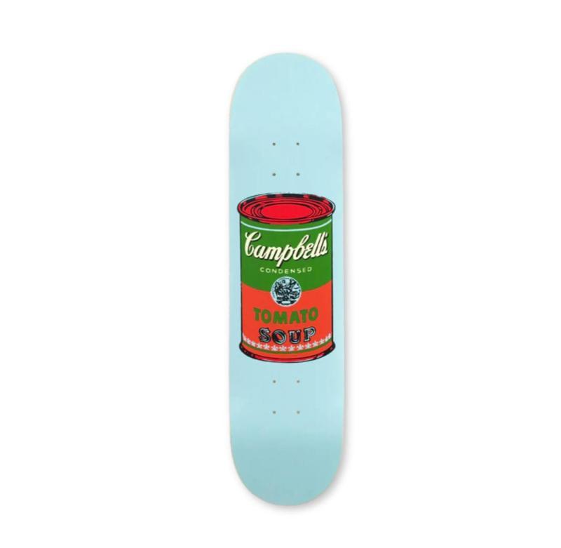 Pop Art Andy Warhol Campbells Soup Red Kaykay Tablo
