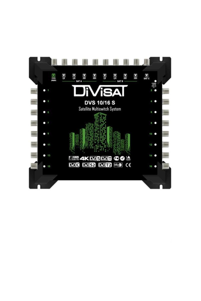 Dvs 10X16 Multiswitch - Sonlu ( Led'Li )
