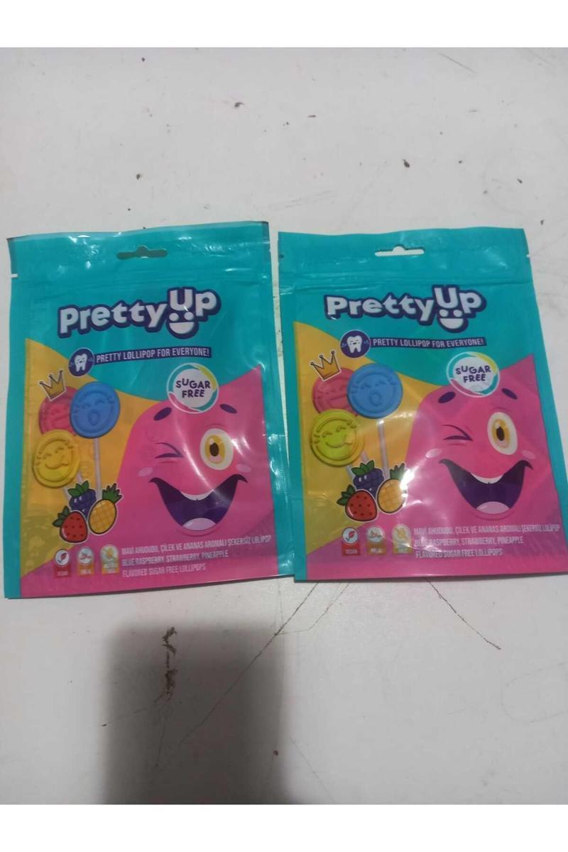 Durukan 2 Adet Peretty Şekersiz Lolipop 10*Adet