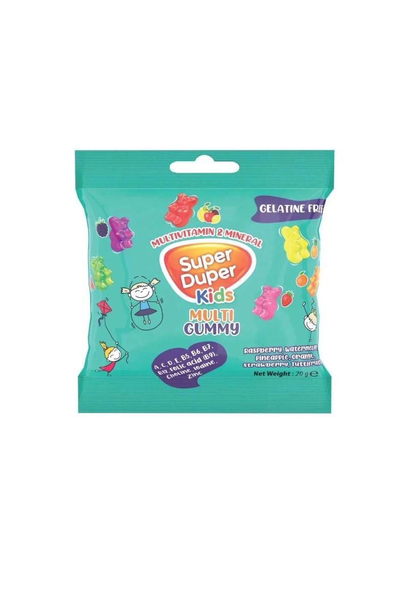 Super Duper Kids 20Gr Vitaminli Jelibon - 20 Paket