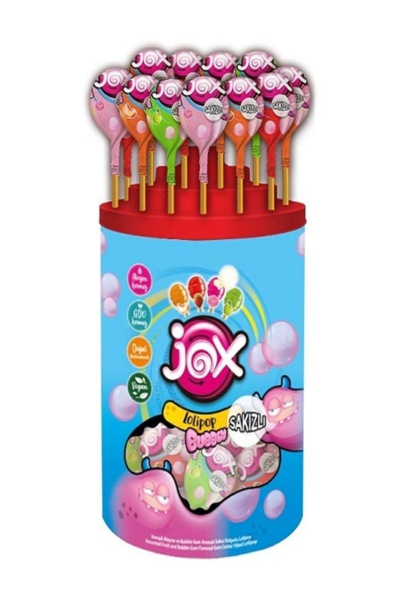 Bubbly Lollıpop; Sakız Dolgulu Meyve Aromalı Top Lolipop