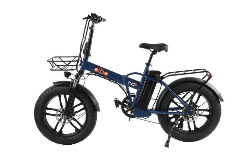 FOLD F PREMİUM 48V 10,4Ah LACİVERT ZIRHLI LASTİK