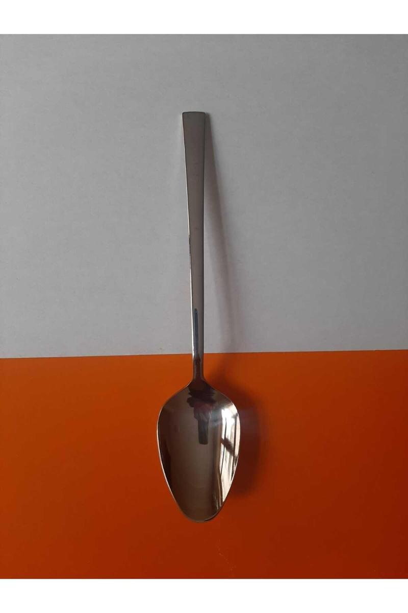 Paslanmaz Çelik Yemek Kaşığı Kaliteli Uzun Ömürlü Yemek Kaşığı (6 Adet)