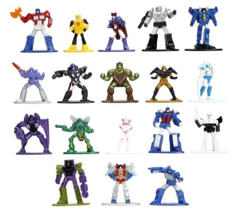 Transformers 4Cm 18'li Paket Wave 3 Die-Cast Figürler