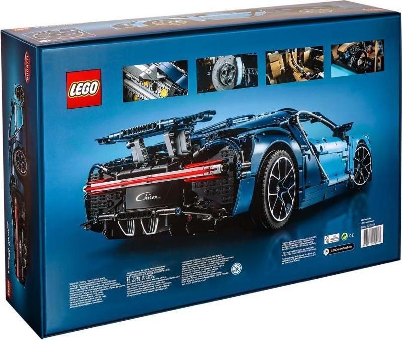 Technic Bugatti Chiron 42083 +16 Yaş (3599 Parça)