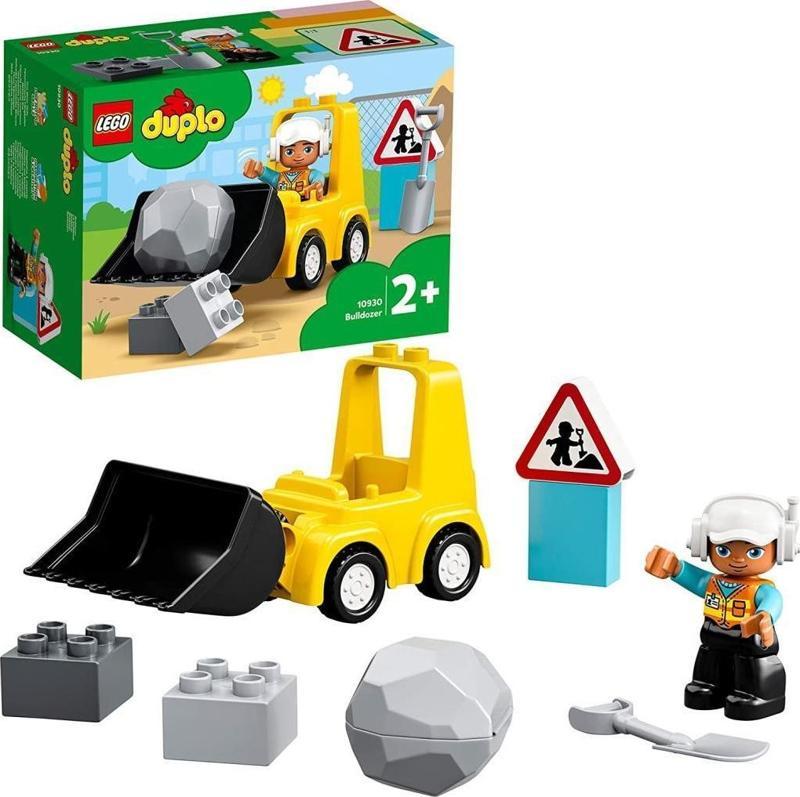 DUPLO Buldozer 10930 +2 Yaş (10 Parça)