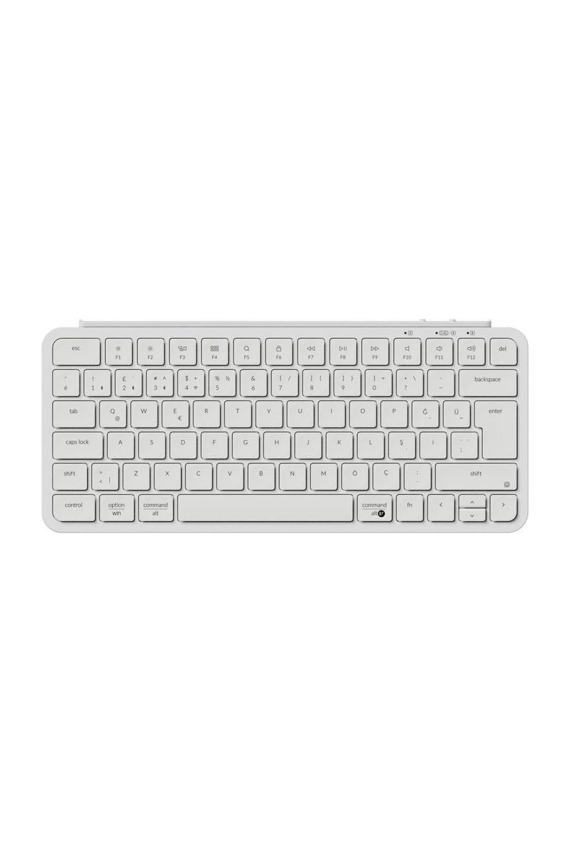 B1 Pro %75 TKL Ultra-Slim 2.4 GHz Türkçe Kablosuz Beyaz  Klavye