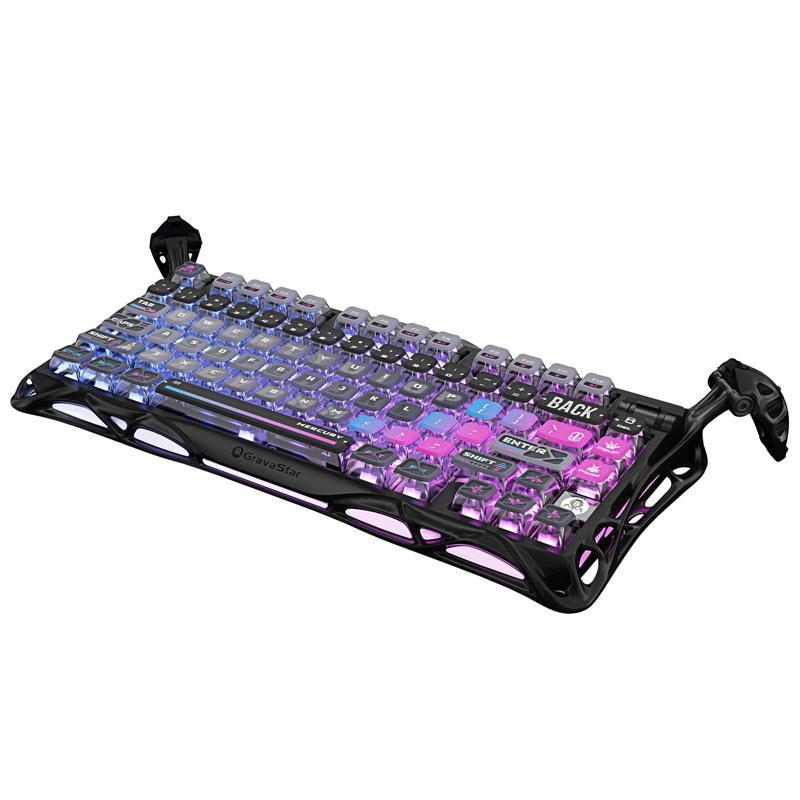 Mercury K1 Pro RGB Kablosuz Mekanik Gaming Klavye, Alüminyum Çerçeveli, İngilizce Q, Galax