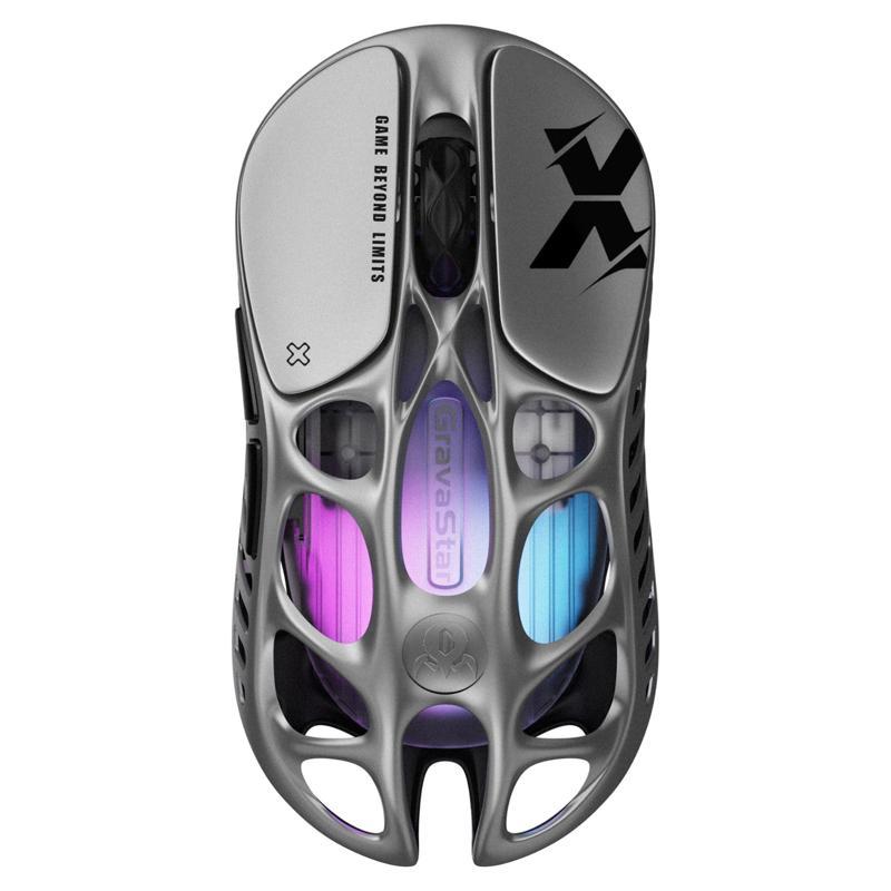 Mercury X RGB 32K DPI Optik Gaming Mouse, Kablosuz, Magnezyum Alaşımlı, Programlanabilir 5