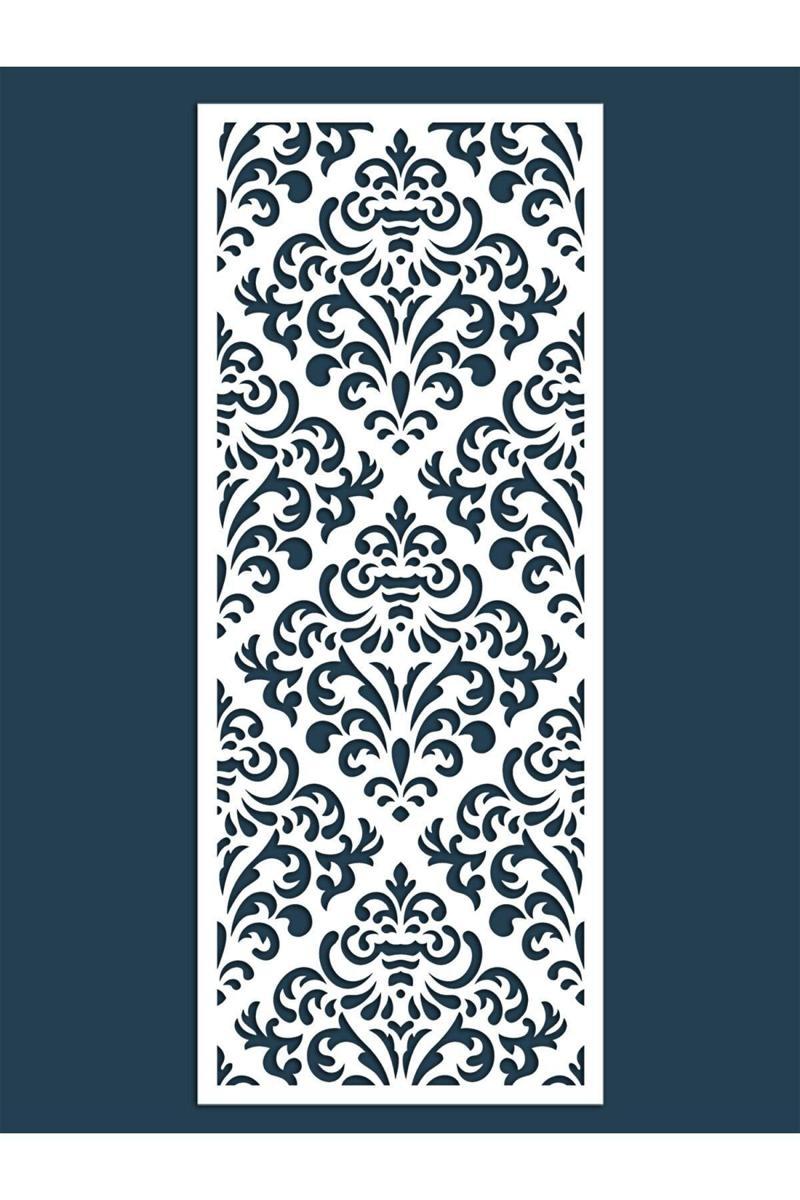 Ahşap Seperatör (Paravan) - Ksp-102 - (18 Mm) - (69 Cm x 139 Cm) Beyaz
