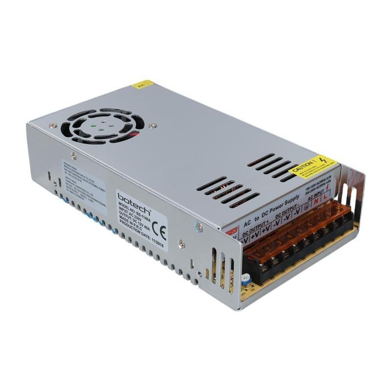 BS-1140A 12 Volt - 40 Amper 480 Watt Metal Kasa Adaptör