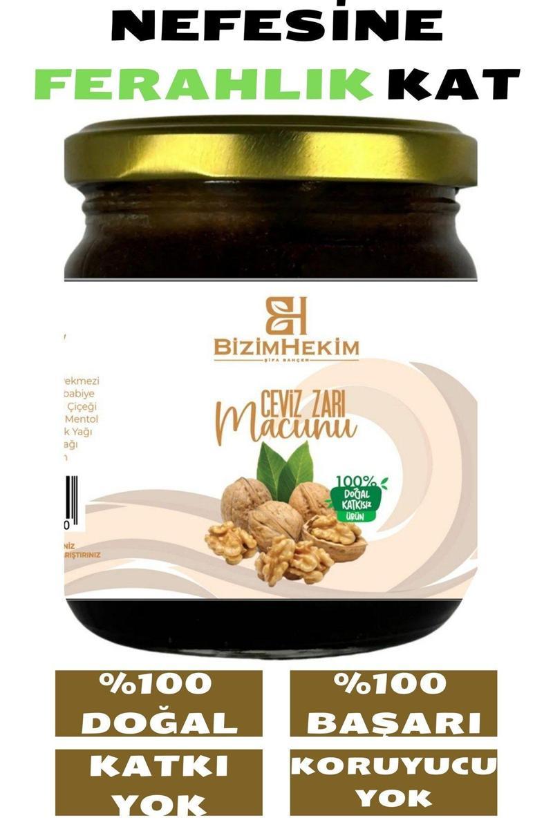 Ceviz Zarı Macunu Bitkisel Macun 240Gr
