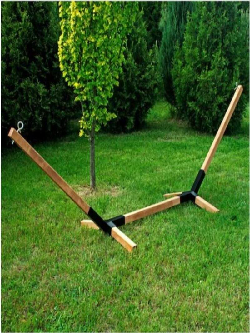 Metal Ayaklı Bahçe Hamak.