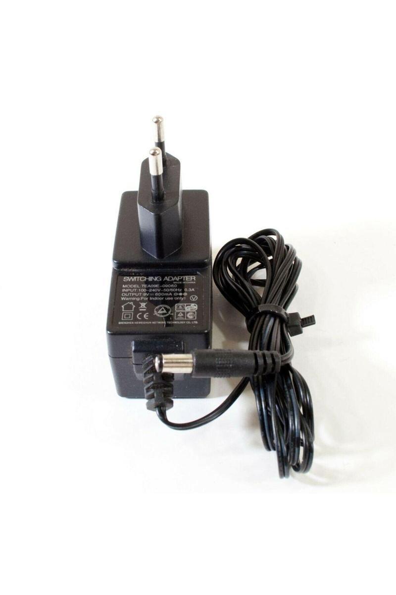 Heweishun Tea09E-09060 Ac Switching Adapter 9V 600Ma Adaptör
