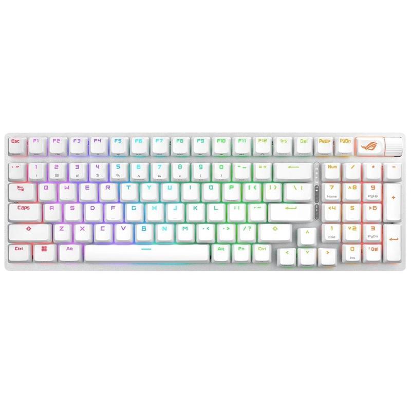 ROG Strix Scope II 96 NX Snow Switch Hot-Swap RGB Beyaz Kablosuz ENG-Q Mekanik Gaming Klavye