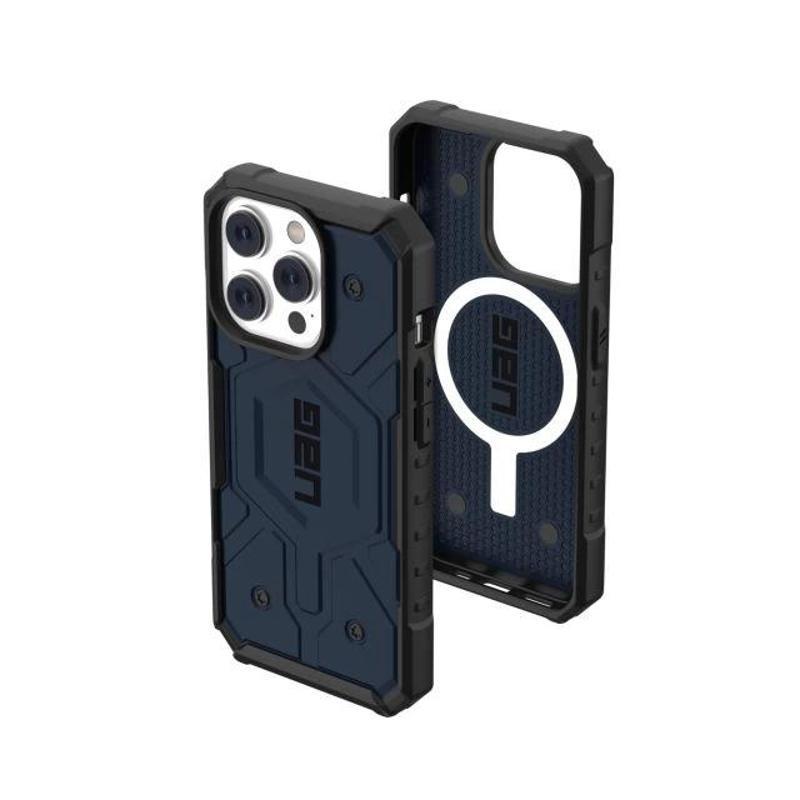 UAG Magnet MagSafe Pathfinder iPhone 14 Pro Kılıfı Pathfinder Magnetic - Mallard