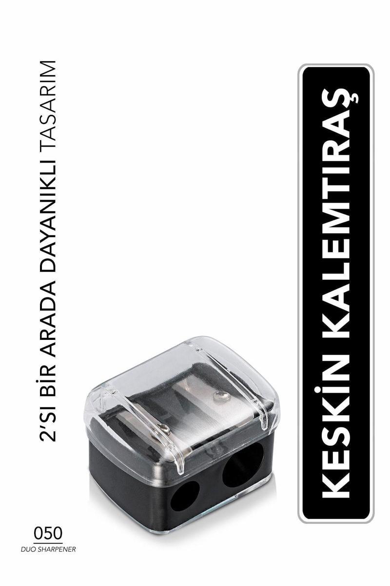 Ikili Kalemtıraş - Duo Sharpener - 050 - 8690604598601